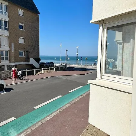 Escale En Duo Les Pieds Dans L'Eau Studio Plage D'Opale Vue Mer Neufchatel-Hardelot Exterior photo